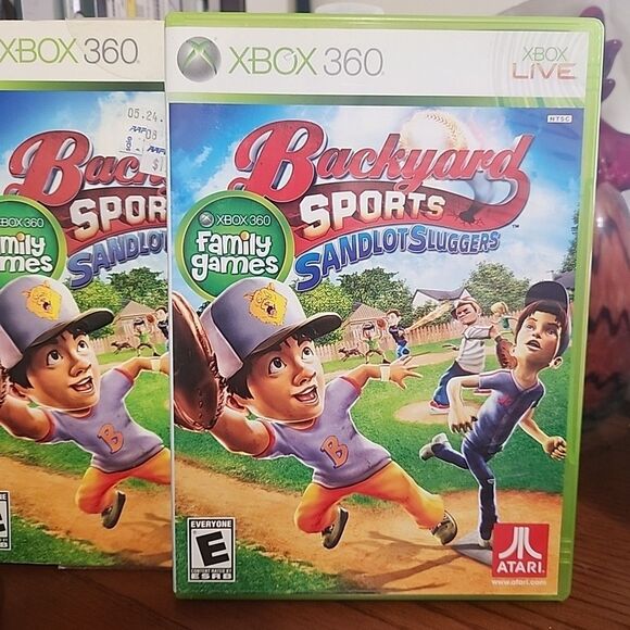 Backyard Sports: Sandlot Sluggers (Xbox 360, 2010) Complete Tested Working - Picture 2 of 4